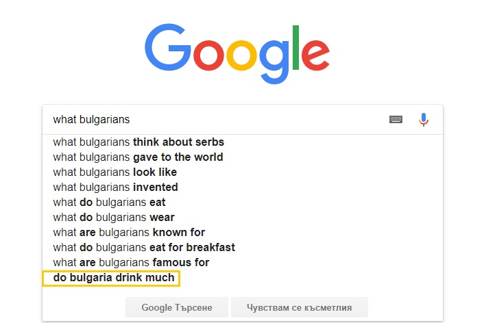 Do Bulgarians drink a lot